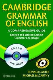 Tapa de CAMBRIDGE GRAMMAR OF ENGLISH: A COMPREHENSIVE GUIDE: SPOKEN AND WRITTEN ENGLISH, GRAMMAR AND USAGE