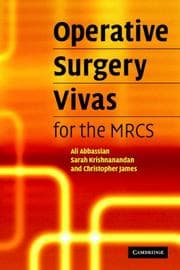 Tapa de Operative surgery vivas for the MRCS