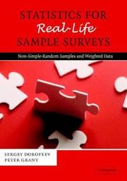 Tapa de Statistics for real-life sample surveys
