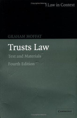 Tapa de Trusts law