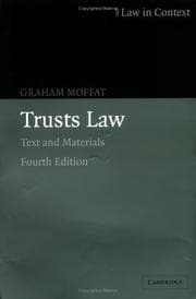 Tapa de Trusts law