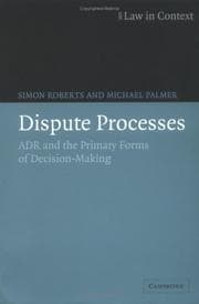 Tapa de Dispute Process