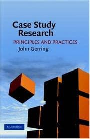 Tapa de Case Study Research