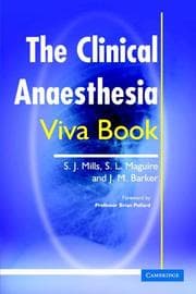 Tapa de Clinical Anaesthesia Viva Book