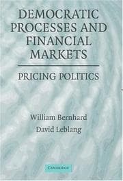 Tapa de Democratic processes and financial markets