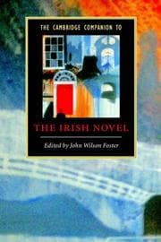 Tapa de The Cambridge Companion to the Irish Novel