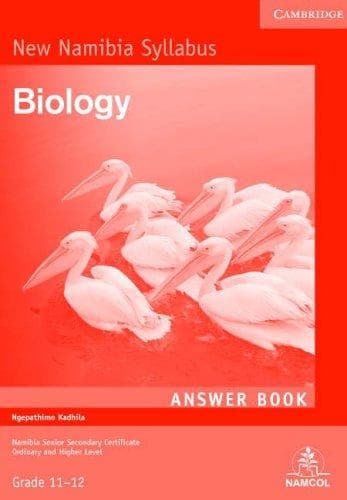 Tapa de NSSC Biology Answer Book