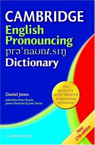 Tapa de English Pronouncing Dictionary