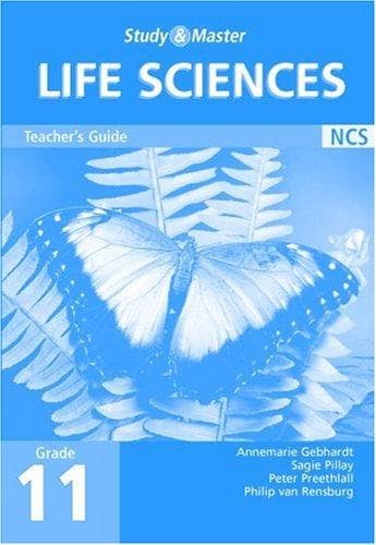 Tapa de Study and Master Life Sciences Grade 11 Teacher's Book