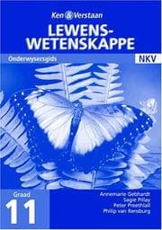Tapa de Study and Master Life Sciences Grade 11 Teacher's Book Afrikaans Translation