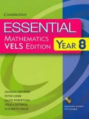 Tapa de Essential Mathematics VELS Edition Year 8 Pack with Student Book, Student CD and Homework Book
