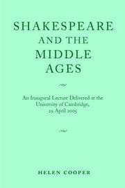 Tapa de Shakespeare and the Middle Ages