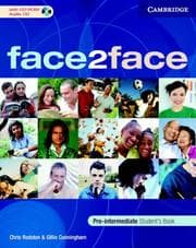 Tapa de face2face Pre-Intermediate Student's Book with CD-ROM/Audio CD and Workbook Pack