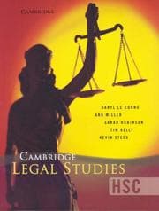 Tapa de Cambridge Legal Studies HSC
