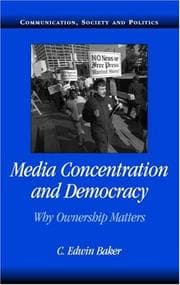 Tapa de Media Concentration and Democracy