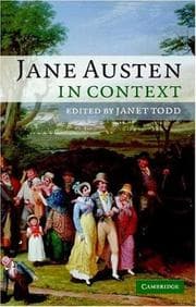 Tapa de Jane Austen in Context