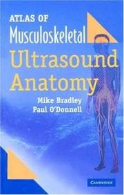 Tapa de Atlas of musculoskeletal ultrasound anatomy