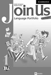 Tapa de Join Us for English 1 Portfolio Polish Edition
