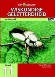 Tapa de Study and Master Mathematical Literacy Grade 11 Learner's Book Afrikaans Translation