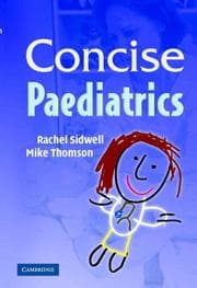 Tapa de Concise Paediatrics