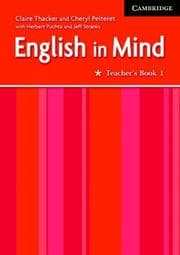 Tapa de English in Mind 1 Teacher's Book