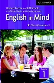 Tapa de English in Mind 3 Class Cassettes