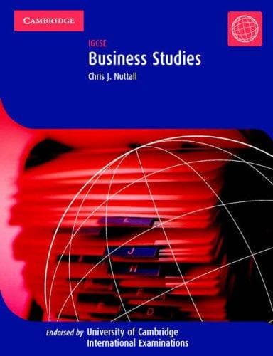 Tapa de Business Studies