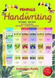 Tapa de Penpals for Handwriting Evaluation Booklet