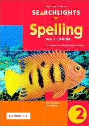 Tapa de Searchlights for Spelling Year 2 CD-ROM