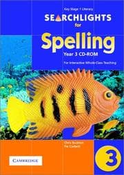 Tapa de Searchlights for Spelling Year 3 CD-ROM