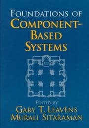 Tapa de Foundations of Component-Based Systems