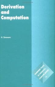Tapa de Derivation and computation