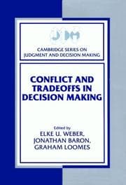 Tapa de Conflict and tradeoffs in decision making