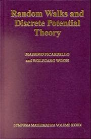 Tapa de Random walks and discrete potential theory