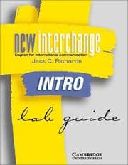 Tapa de New Interchange Intro Lab guide