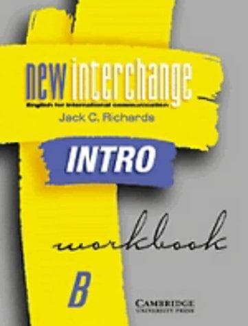 Tapa de New Interchange Intro Workbook B