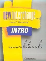 Tapa de New Interchange Intro Workbook