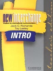 Tapa de New Interchange Intro Teacher's edition
