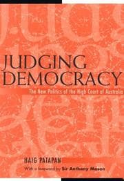 Tapa de Judging Democracy