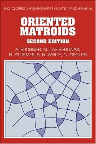 Tapa de Oriented matroids