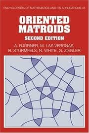 Tapa de Oriented matroids