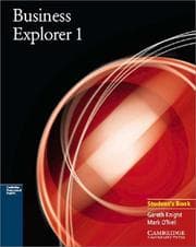 Tapa de Business Explorer 1 Student's book (Business Explorer)