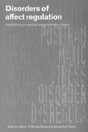 Tapa de Disorders of Affect Regulation