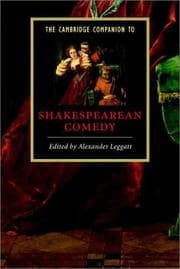 Tapa de The Cambridge companion to Shakespearean comedy
