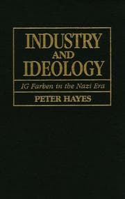 Tapa de Industry and Ideology