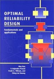 Tapa de Optimal reliability design