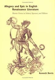 Tapa de Allegory and epic in English Renaissance literature