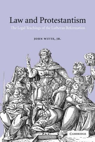 Tapa de Law and protestantism