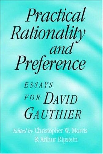 Tapa de Practical rationality and preference