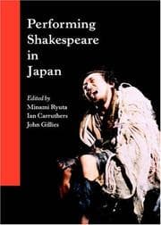 Tapa de Performing Shakespeare in Japan